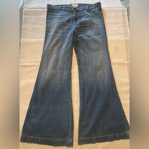 Current/Elliott 1973 The Horseshoe High Rise/ Wide Leg 32